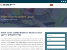 Baltimore Truck Accident Lawyer