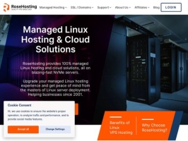 Fully Managed Linux VPS - RoseHosting.com